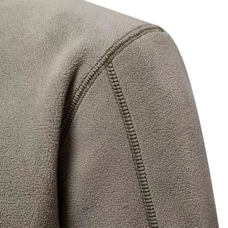 Minimalist Casual Quarter Zip Sweater